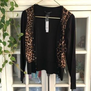 Reversible Cardigan with Snap Closure